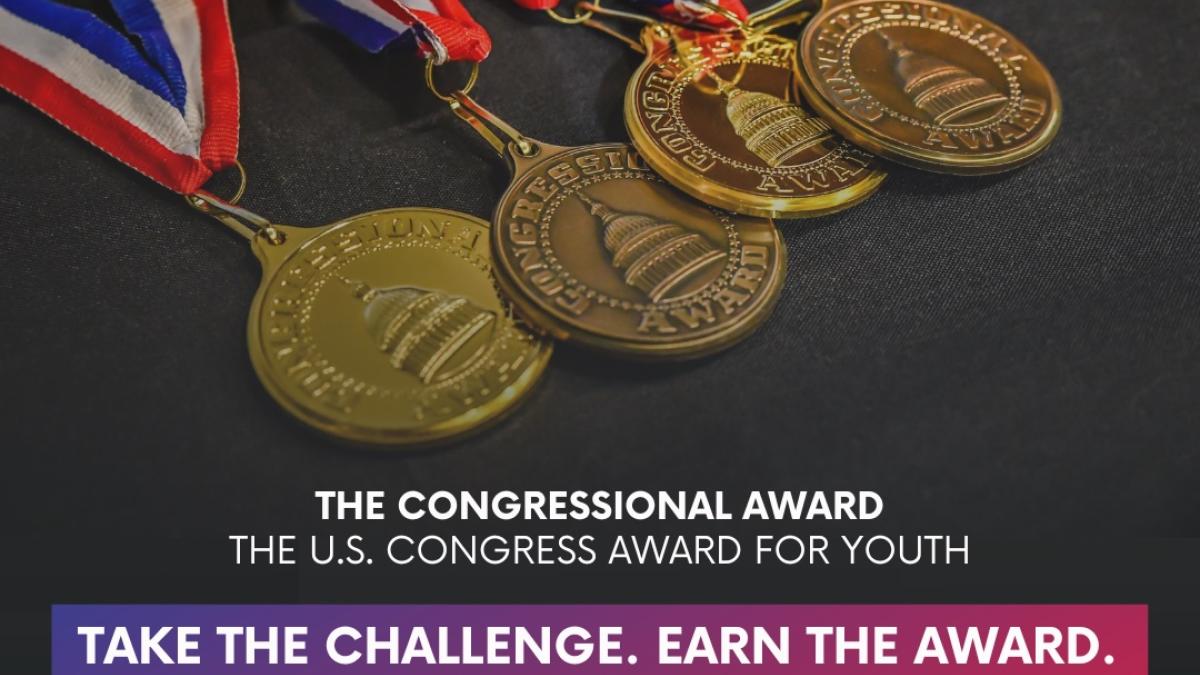 medals for the congressional award challenge