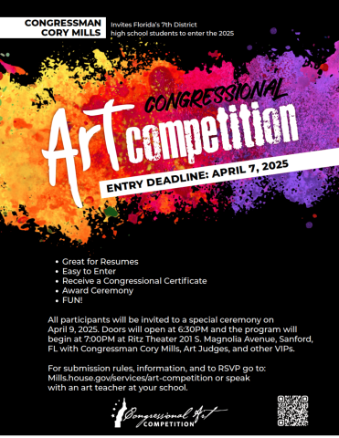 Art Competition Poster 2025